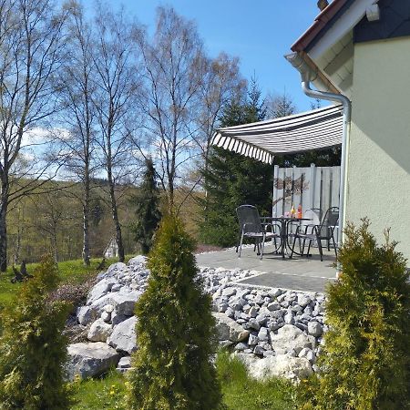 Behagliches Ferienhaus Zaunkoenig -Mit Kamin Und Sauna Tanne Exterior photo