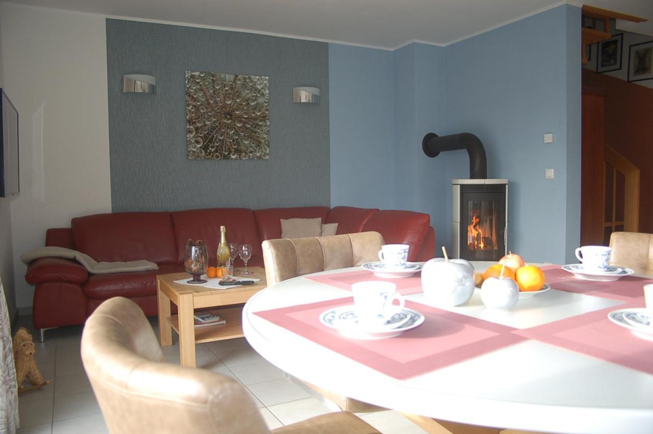 Behagliches Ferienhaus Zaunkoenig -Mit Kamin Und Sauna Tanne Exterior photo