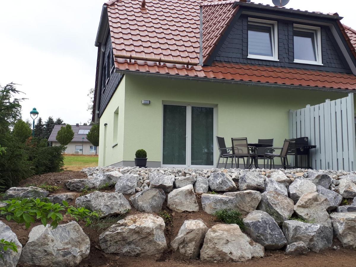 Behagliches Ferienhaus Zaunkoenig -Mit Kamin Und Sauna Tanne Exterior photo