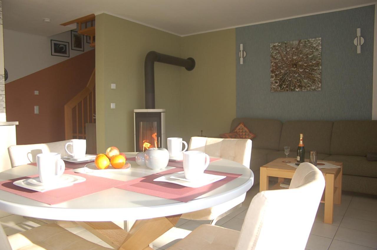 Behagliches Ferienhaus Zaunkoenig -Mit Kamin Und Sauna Tanne Exterior photo