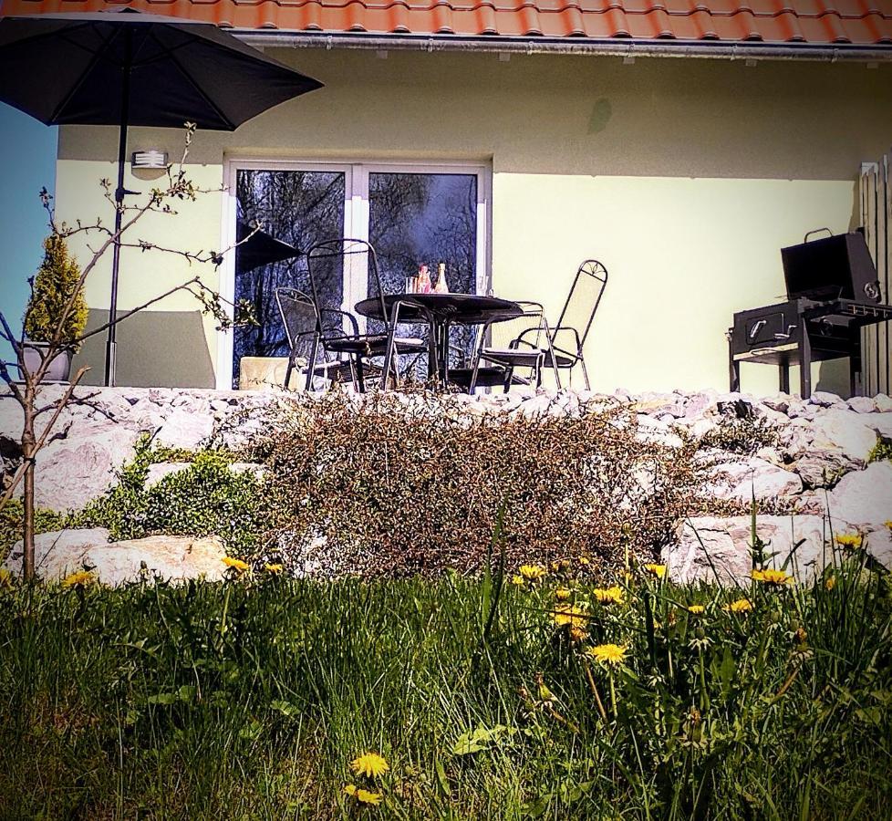 Behagliches Ferienhaus Zaunkoenig -Mit Kamin Und Sauna Tanne Exterior photo
