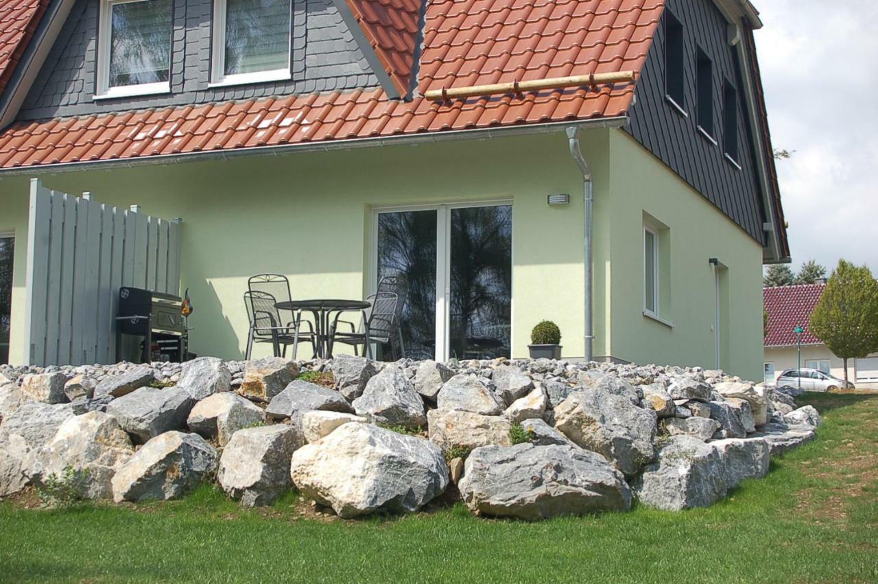 Behagliches Ferienhaus Zaunkoenig -Mit Kamin Und Sauna Tanne Exterior photo